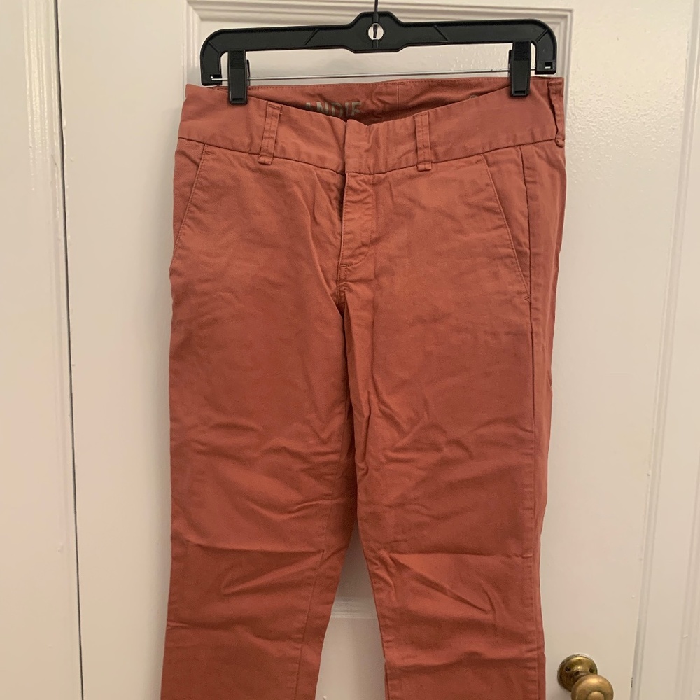 Rust J Crew Andie Pant